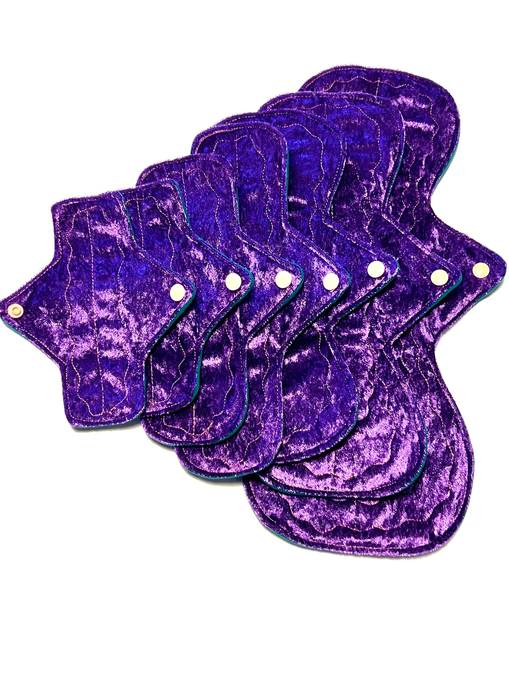 LIMITED EDITION "We Love the 90's!" Signature Luxury Crushed Velvet Reusable Cloth Pads