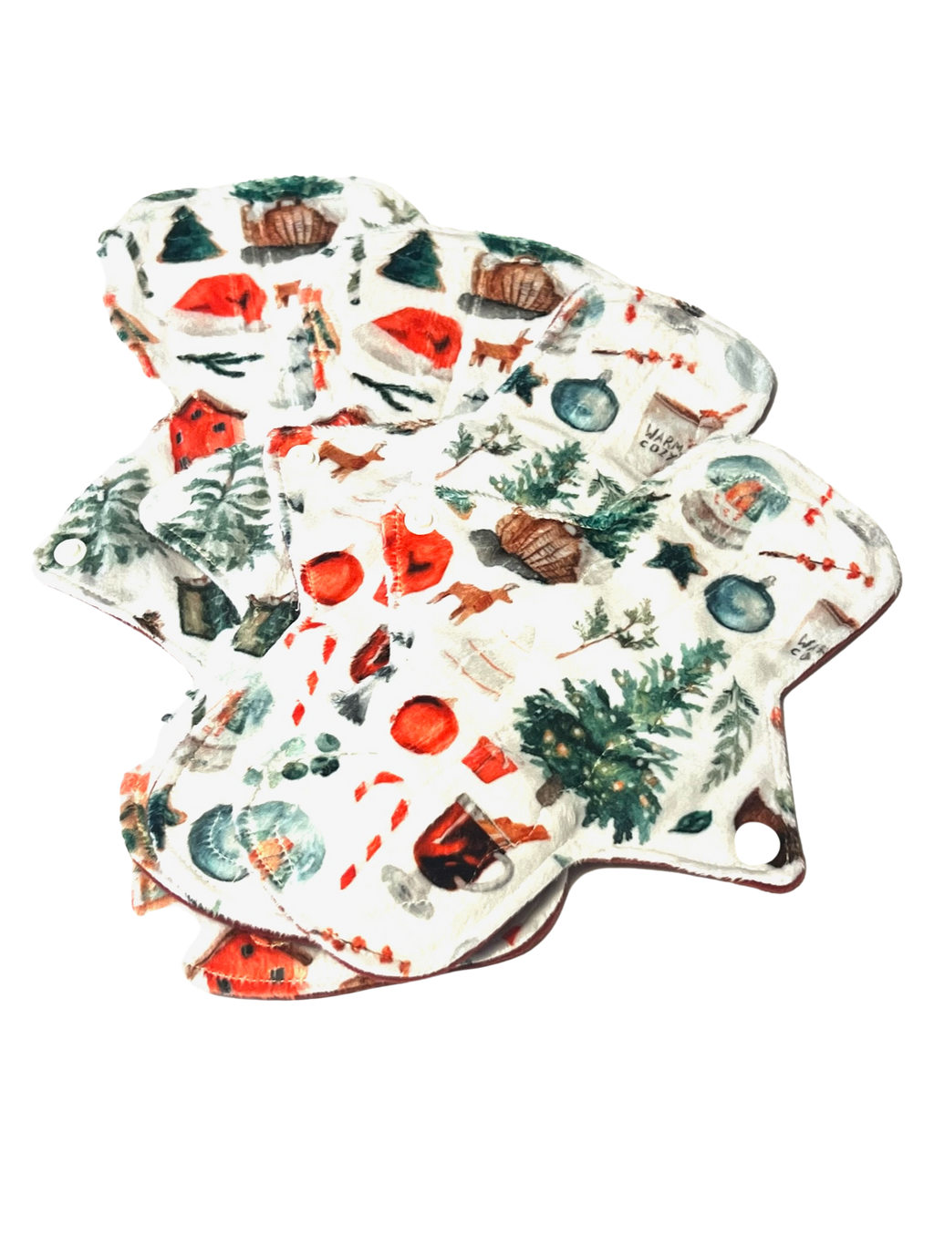 LIMITED EDITION Winter Cozy Specialty MInky Reusable Cloth Pads
