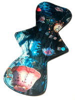 Tea Time in the Forest! One of a Kind Artistry Placement Performance Piqué Reusable Cloth Pads