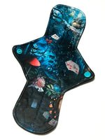 Tea Time in the Forest! One of a Kind Artistry Placement Performance Piqué Reusable Cloth Pads