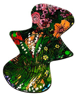 BRAND NEW ONE OF A KIND Secret Garden Performance Piqué Reusable Cloth Pads - One of a Kind Artistry Placement (Copy) (Copy)