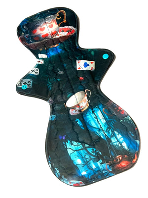 Tea Time in the Forest! One of a Kind Artistry Placement Performance Piqué Reusable Cloth Pads