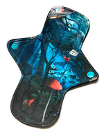 Tea Time in the Forest! One of a Kind Artistry Placement Performance Piqué Reusable Cloth Pads