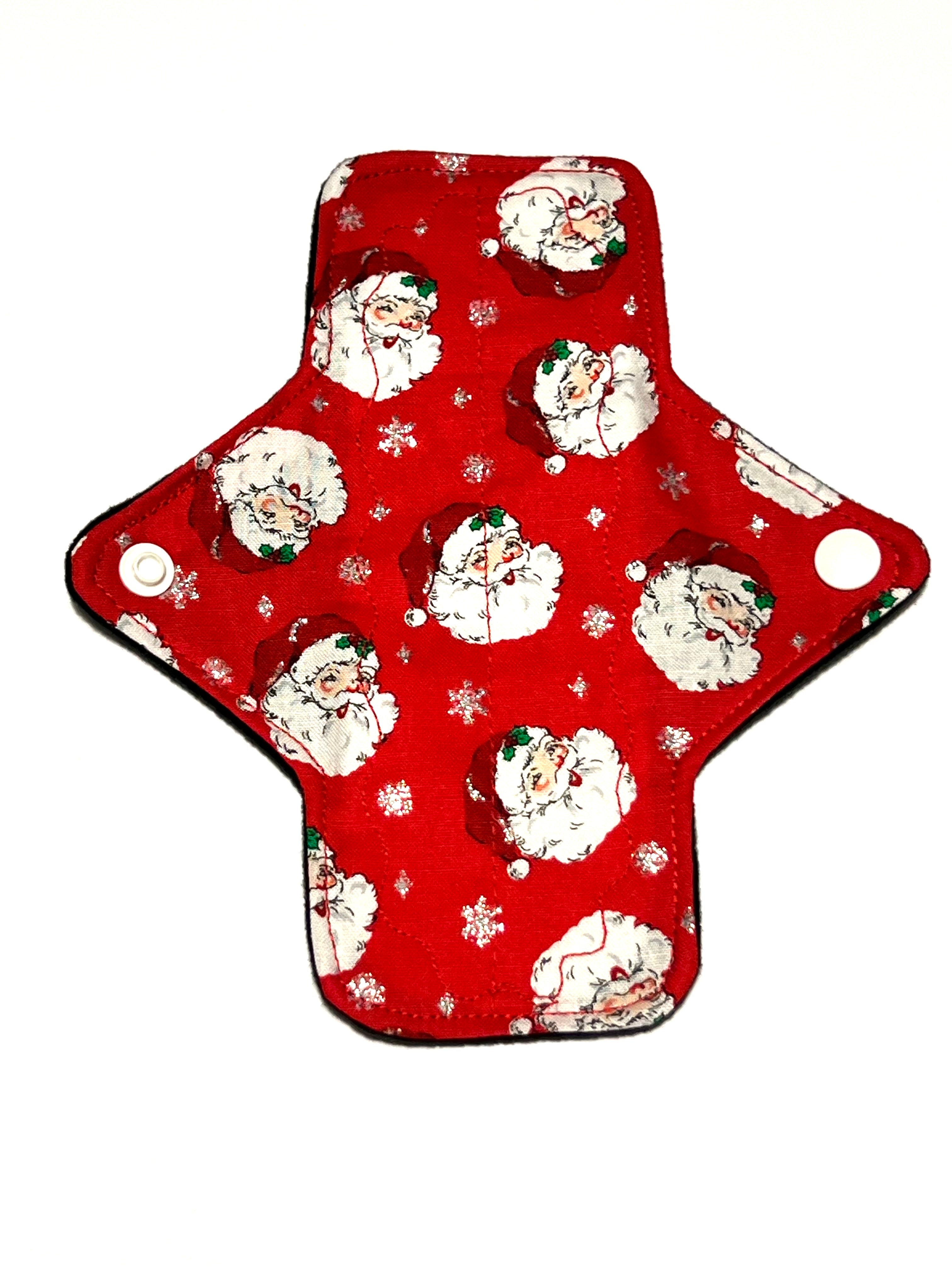 Vintage Santa Quilter's Cotton Reusable Cloth Pads