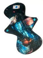 Tea Time in the Forest! One of a Kind Artistry Placement Performance Piqué Reusable Cloth Pads