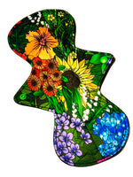 BRAND NEW ONE OF A KIND Secret Garden Performance Piqué Reusable Cloth Pads - One of a Kind Artistry Placement (Copy) (Copy)