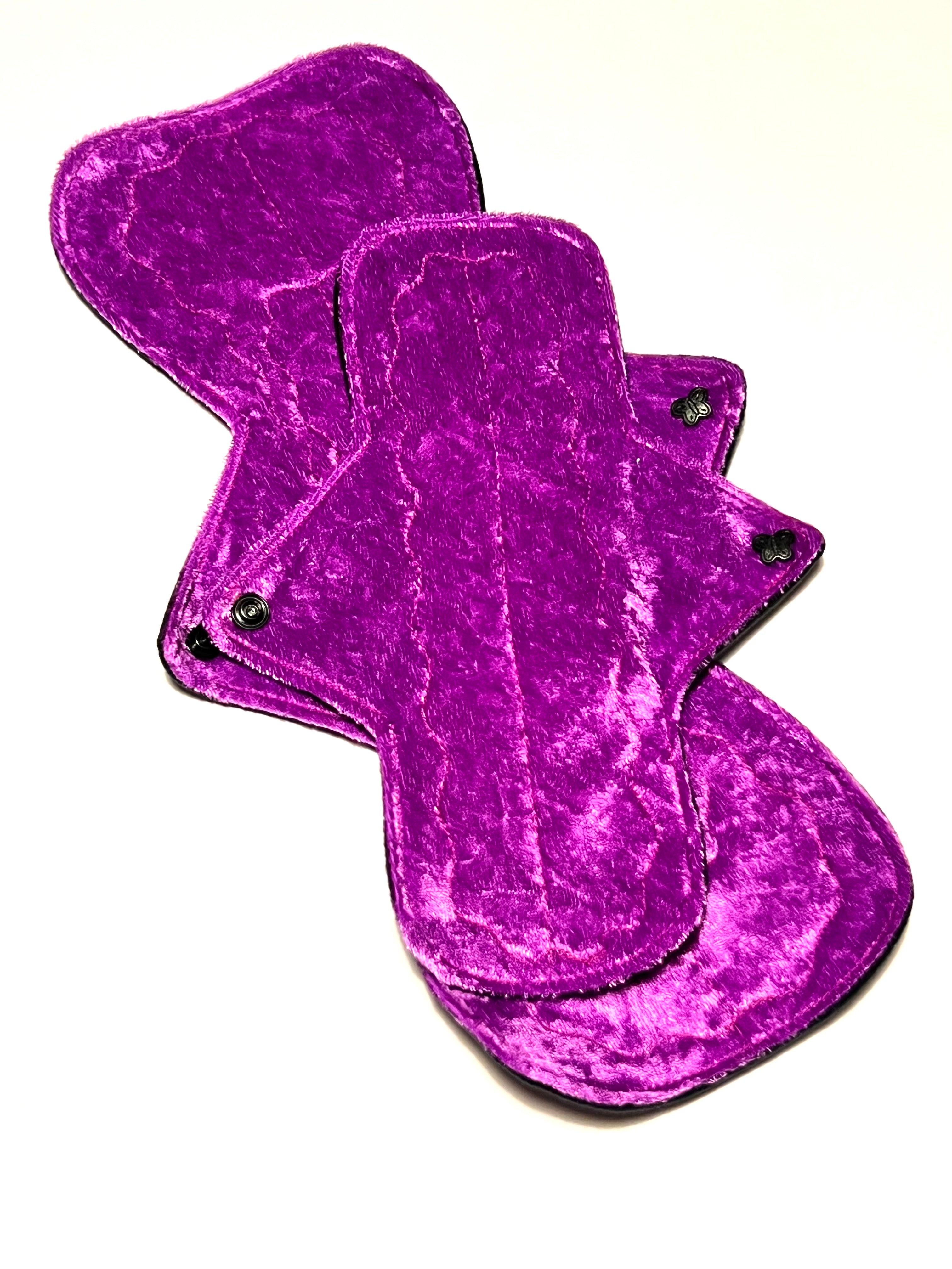 Social Butterfly Signature Luxury Crushed Velvet Reusable Cloth Pads