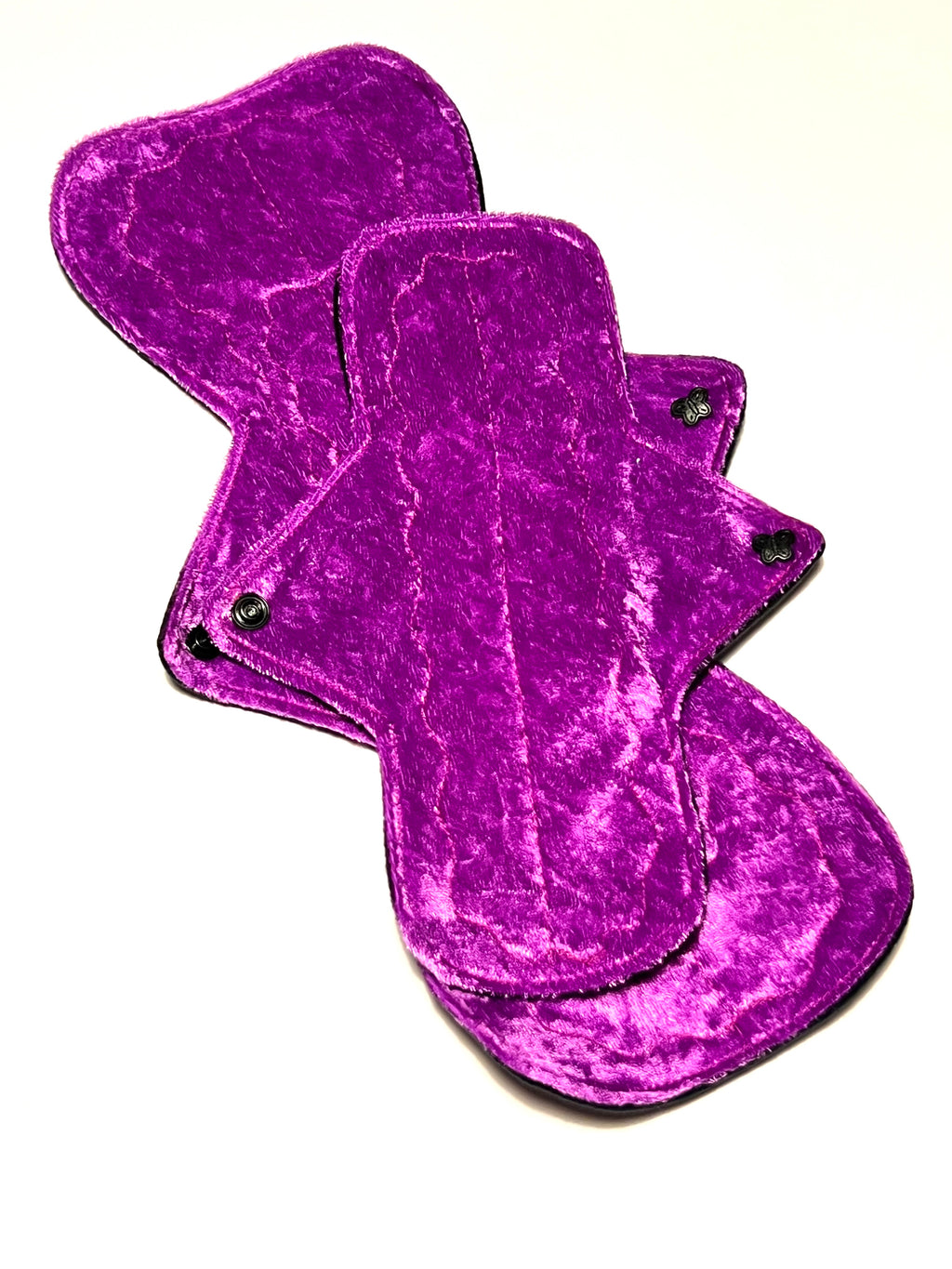 Social Butterfly Signature Luxury Crushed Velvet Reusable Cloth Pads