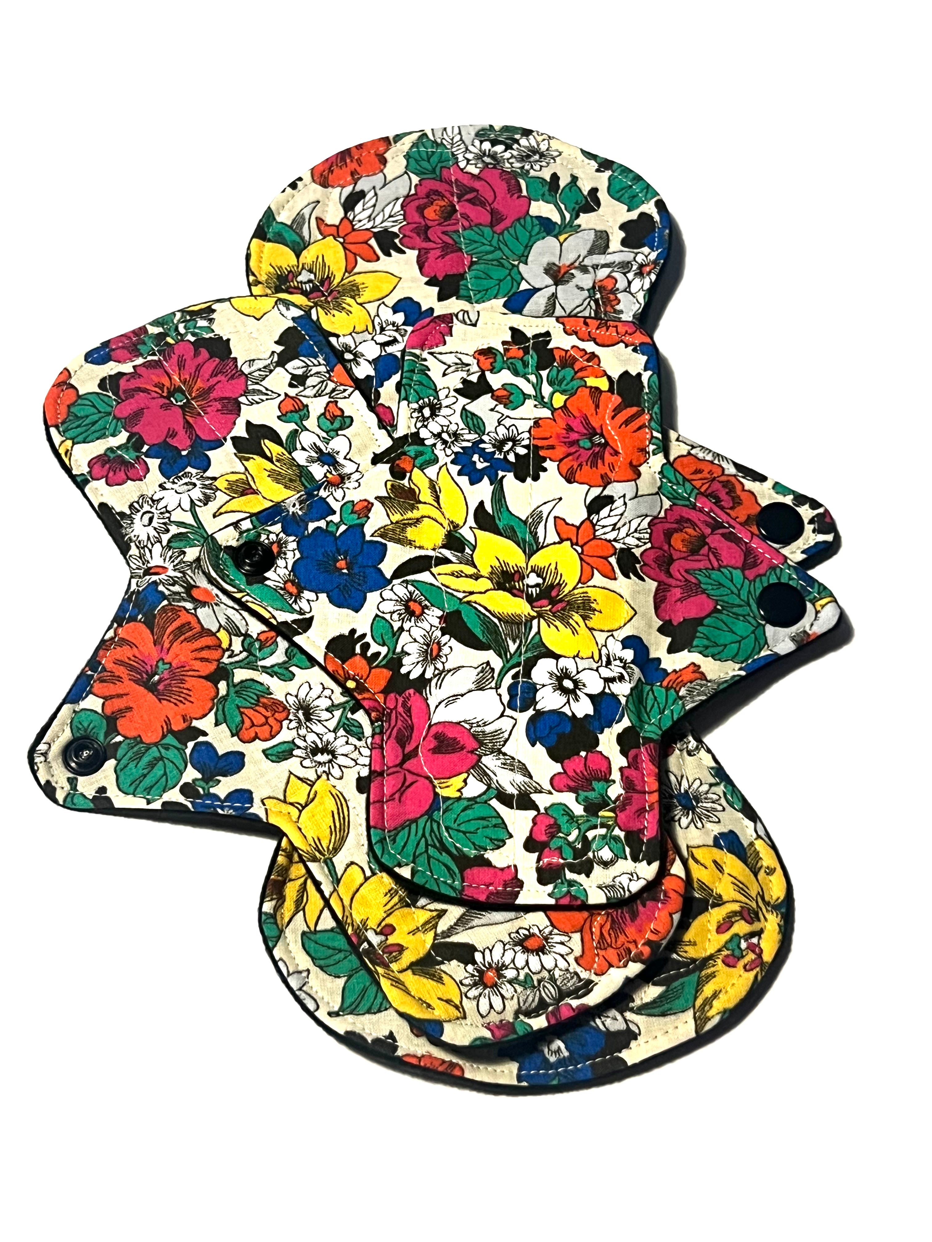 Autumnal Bloom Quilter's Cotton Reusable Cloth Pads