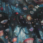 Tea Time in the Forest! One of a Kind Artistry Placement Performance Piqué Reusable Cloth Pads
