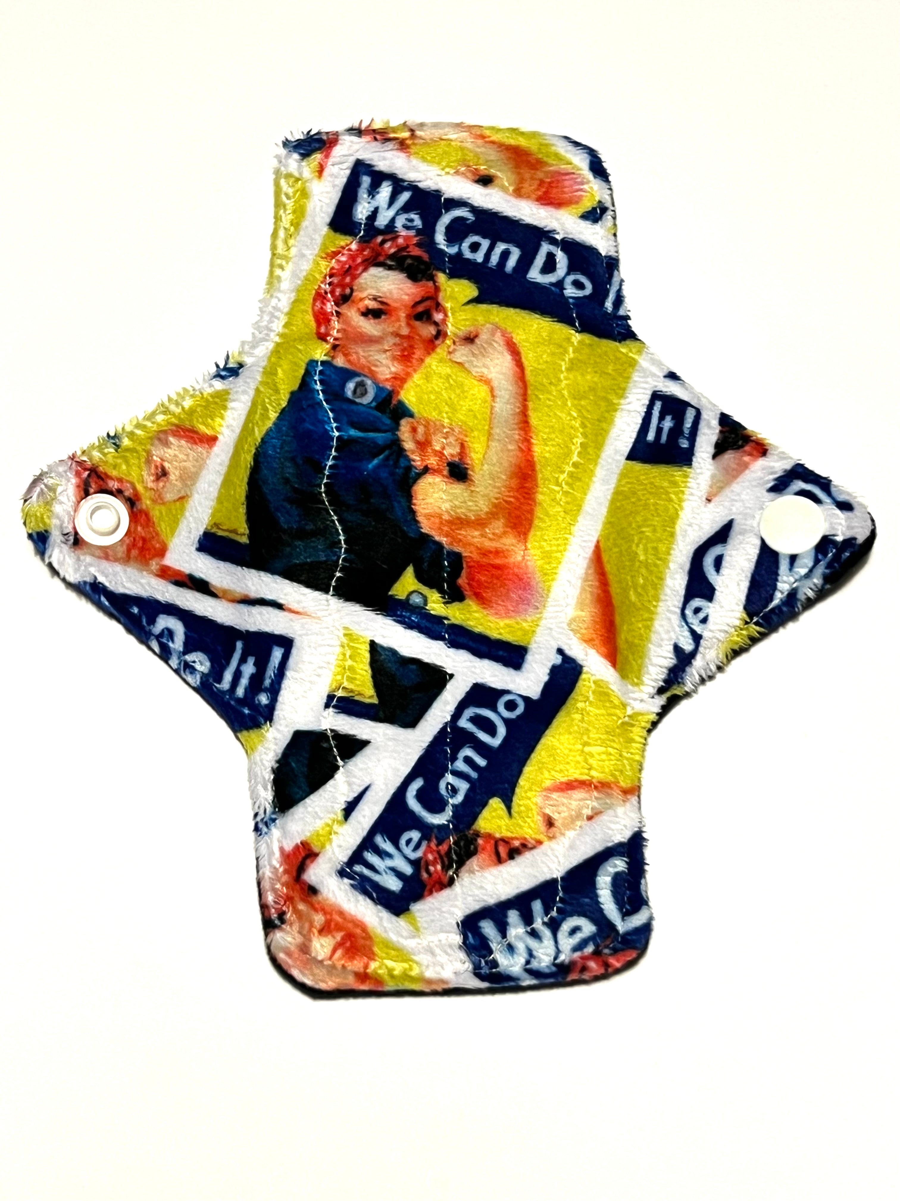 We Can Do It! Specialty MInky Reusable Cloth Pads