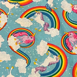 NEW! Unicorns & Rainbows *Custom Order Cotton Top Reusable Cloth Pads