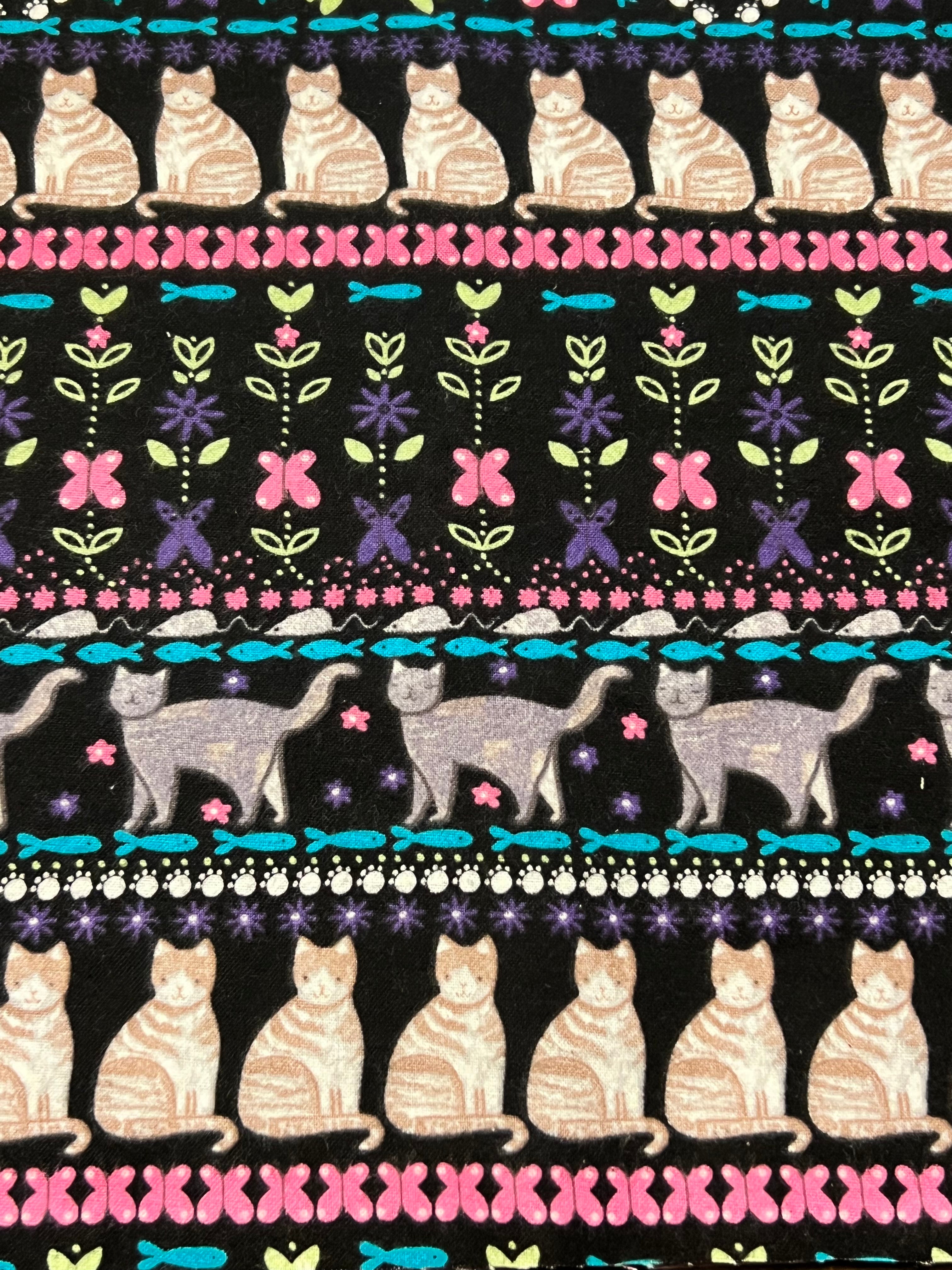 Cattitude - Custom Order Cotton Flannel