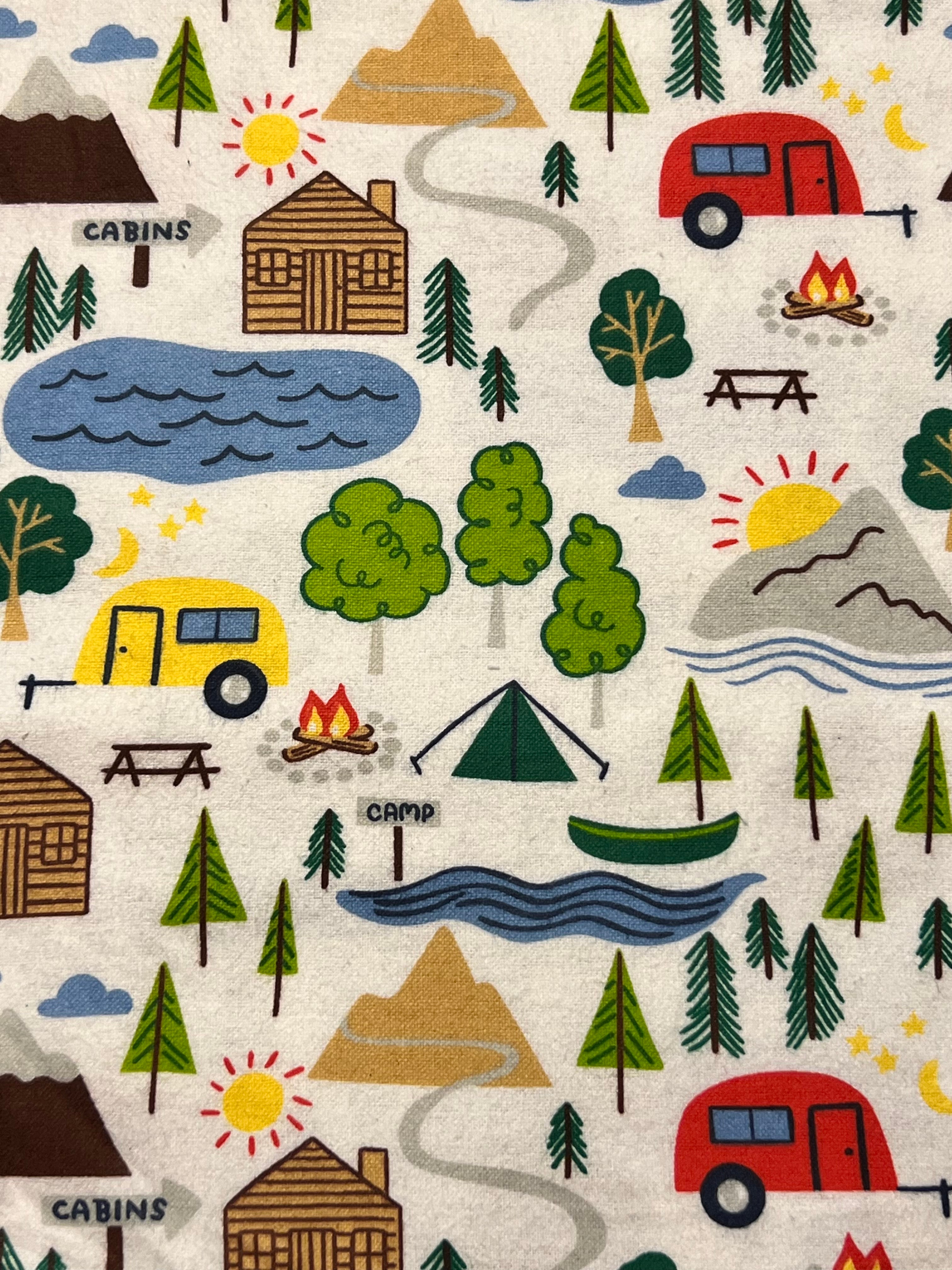 Camping - Custom Order Cotton Flannel