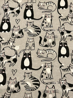 Meow Meow Purr - Custom Order Cotton Flannel