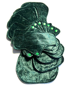Enchanted Forest Signature Luxury Crushed Velvet Reusable Cloth Pads