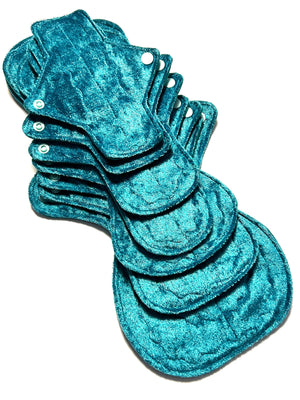 Cenote Signature Luxury Crushed Velvet Reusable Cloth Pads