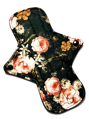 Night Blossoms Performance Piqué Reusable Cloth Pads