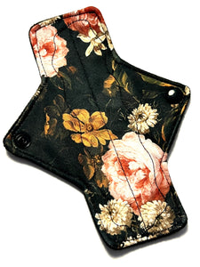 BACK IN STOCK!!! Night Blossoms Performance Piqué Reusable Cloth Pads
