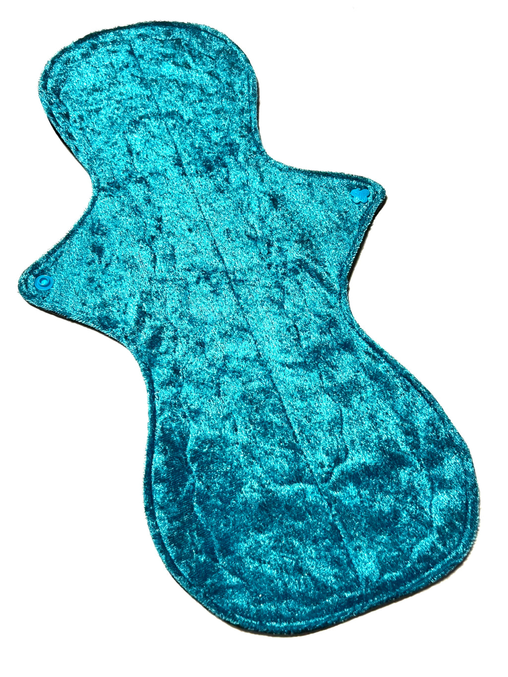 16 Inch Heavy Absorbency "Fantasia" Signature Luxury Crushed Velvet Reusable Cloth Pads