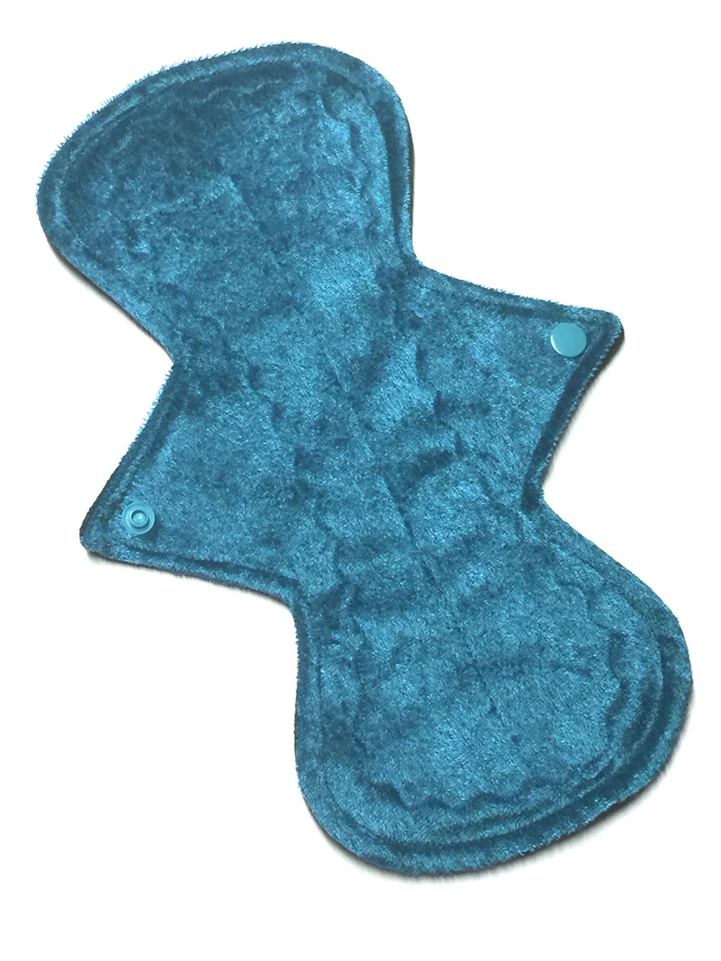 11" Curve Tranquility Signature Luxury Crushed Velvet Reusable Cloth Pads