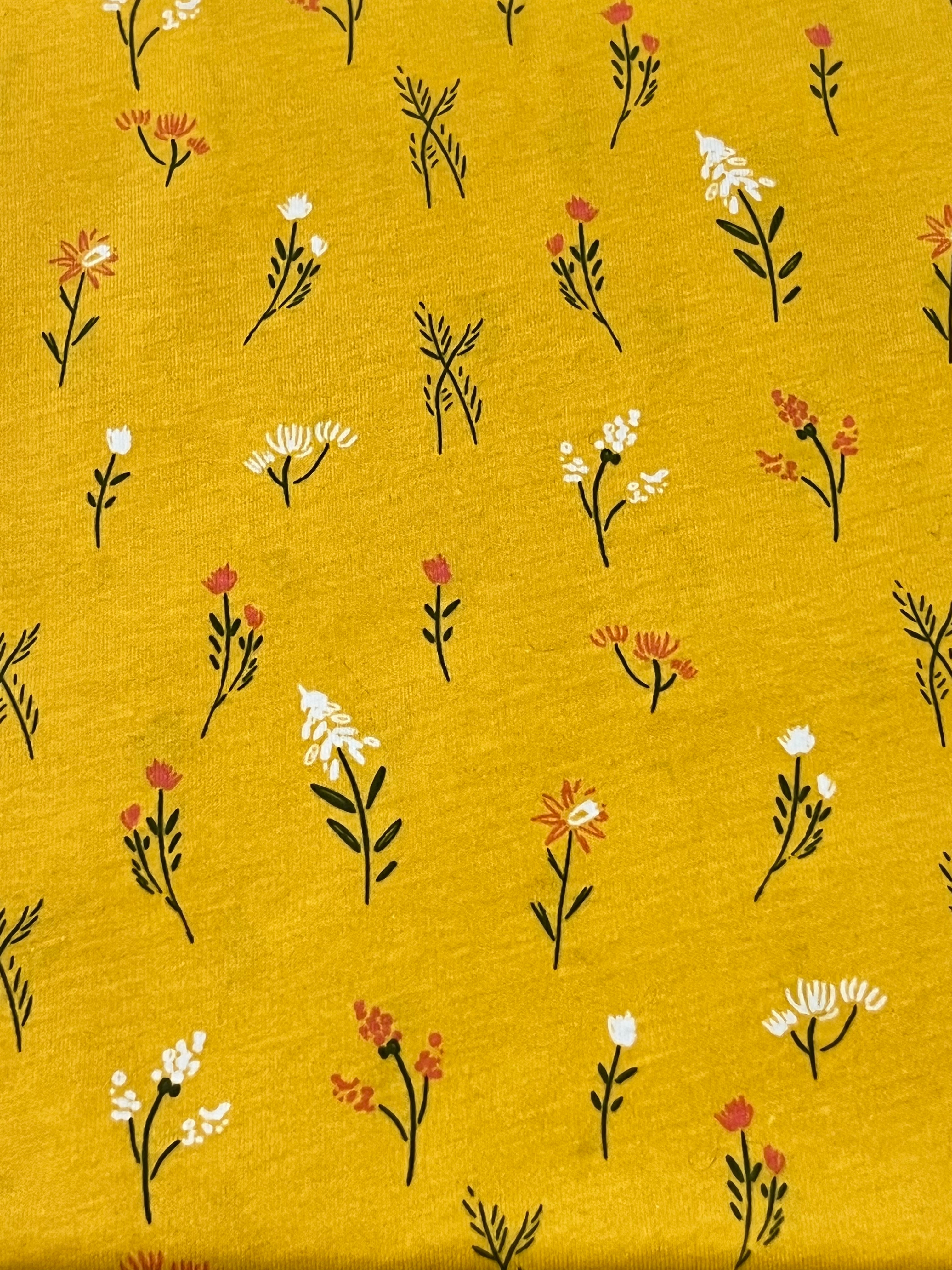 Sunny Summer Foral Custom Order Cotton Knit