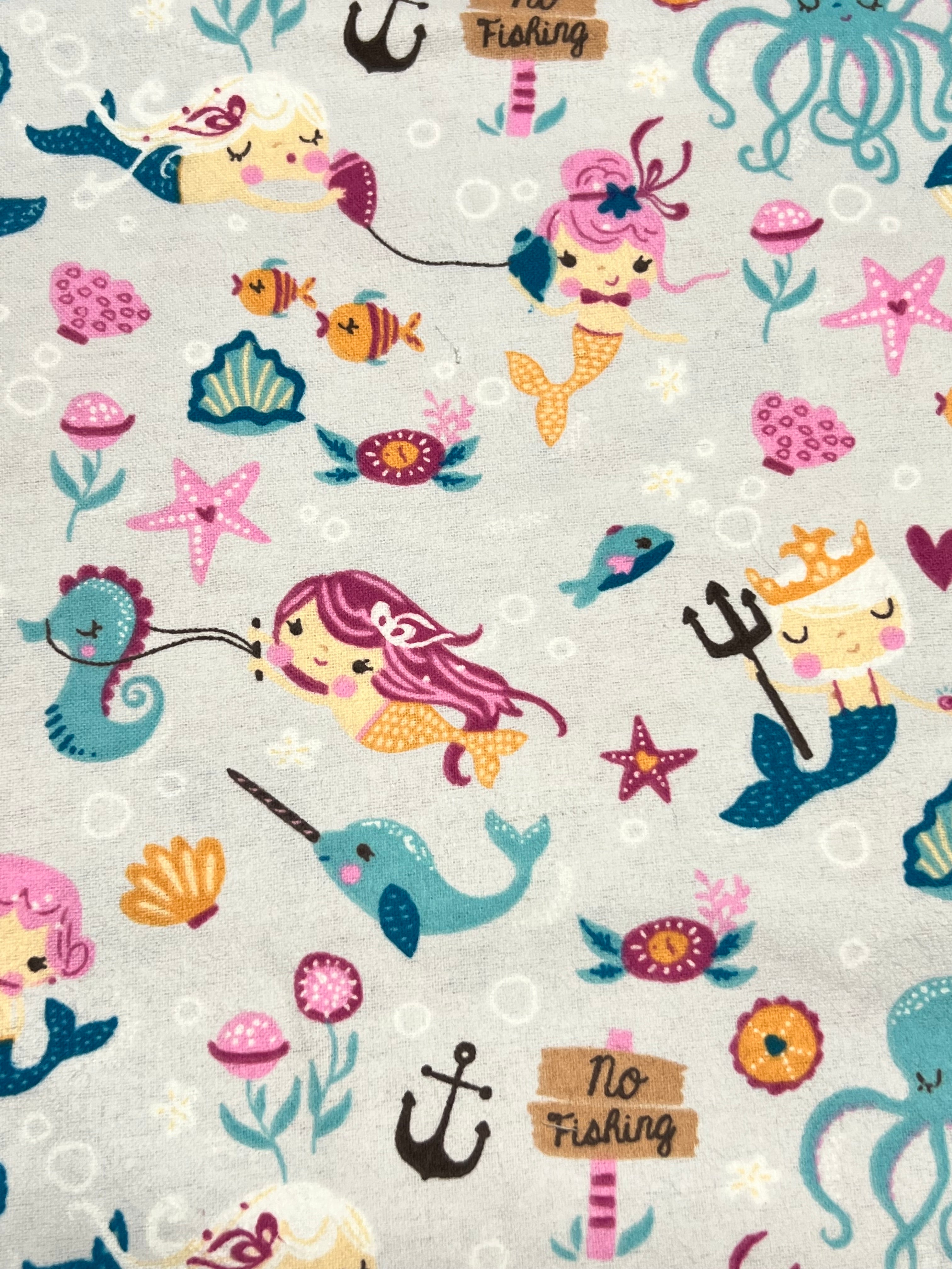 Under the Sea - Custom Order Cotton Flannel