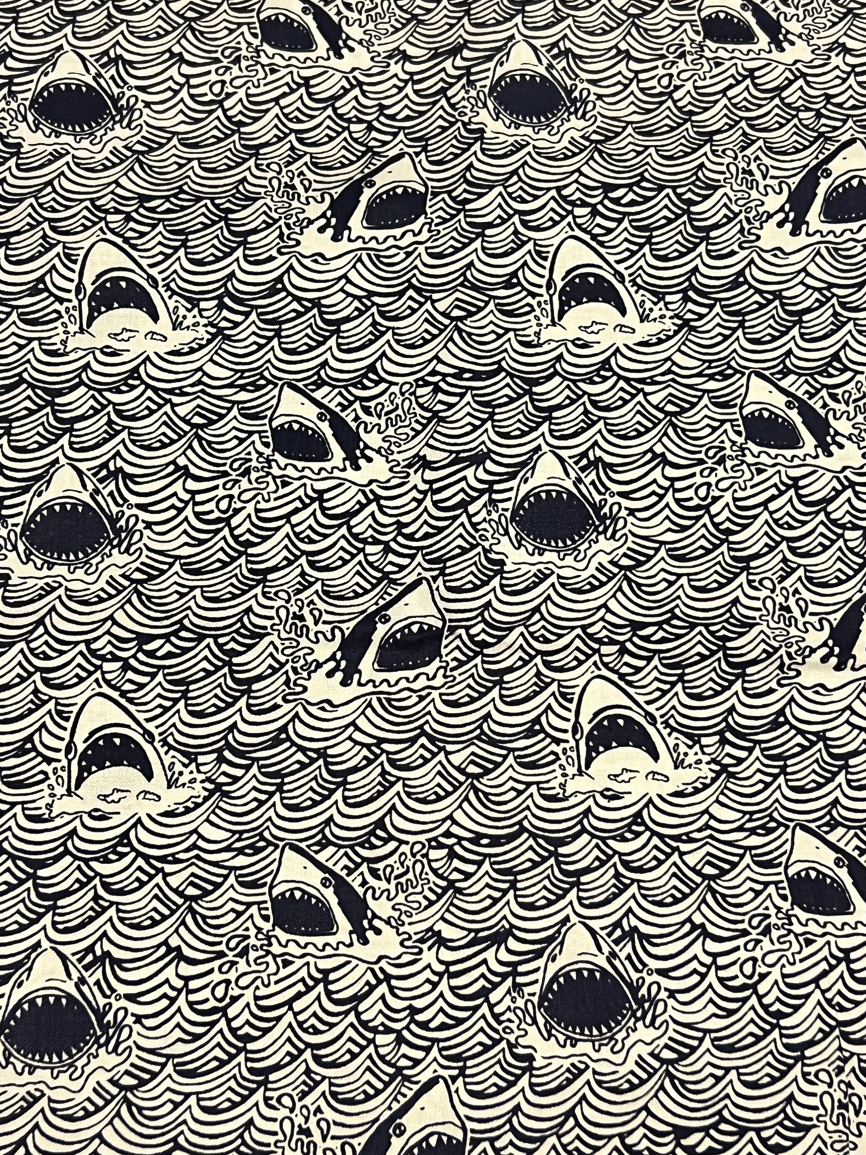 Shark Week - Custom Order Quilter's Cotton