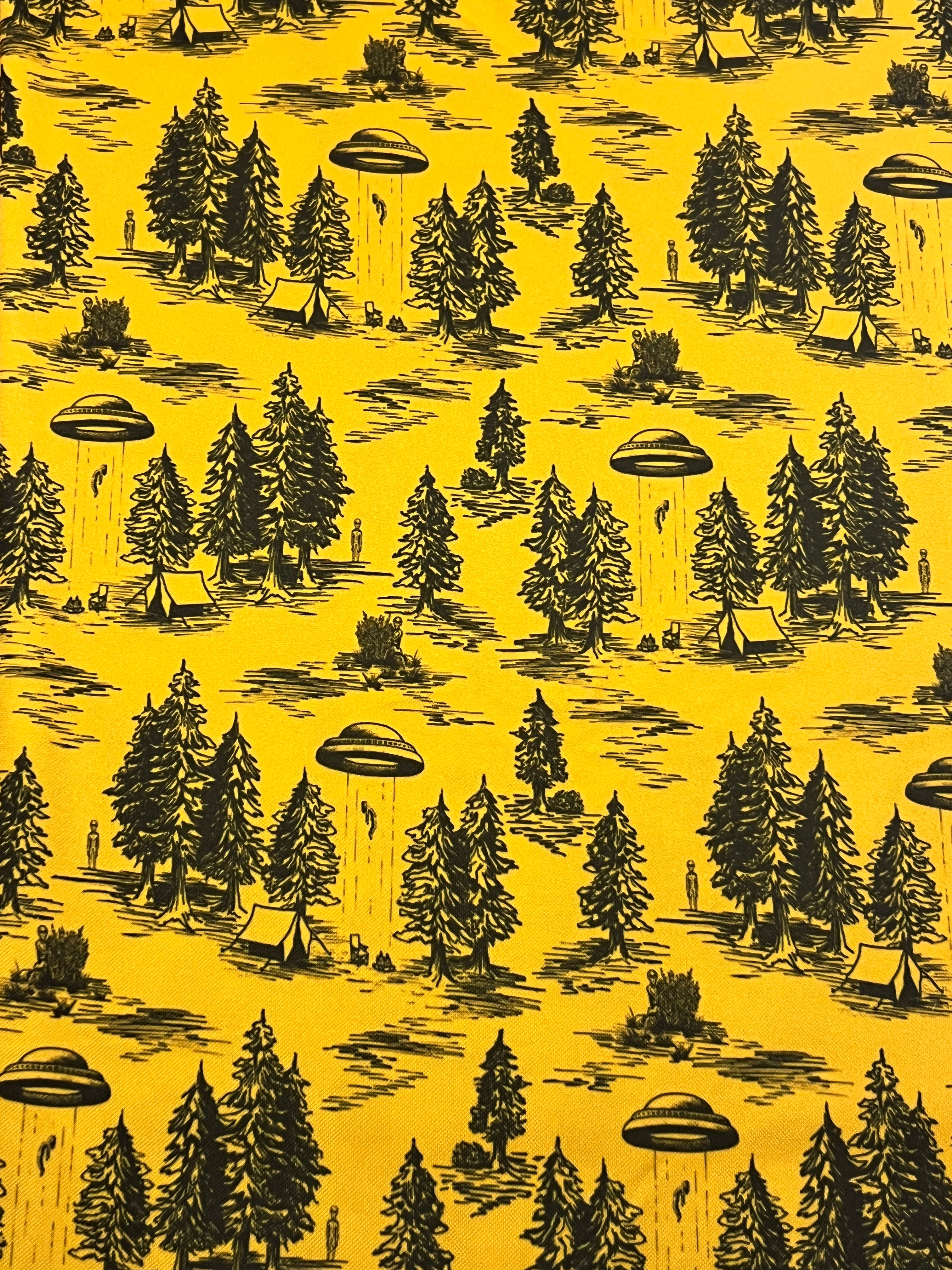 UFO Custom Order Performance Piqué Print