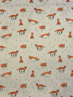 Snow Fox - Custom Order Specialty Print MInky